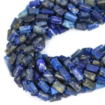 Lapis Lazuli walec nieregularny ok. 11x7mm