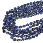 Lapis lazuli bryłka twist ok. 8,5x10mm