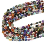 Mix kamieni bryłka twist ok. 8x6mm