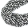 Hematyt srebrny oponka gładka ok. 4x1,5mm