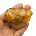 Kwarc serce gładkie 3 ok. 6x5x2cm