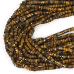 Tygrysie oko talarek fasetowany ok. 4x2mm