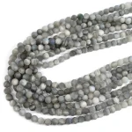 Labradoryt jasny kula matowa ok. 6,5mm