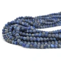 Lapis lazuli kula matowa ok. 4mm