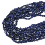 Lapis lazuli gładka nieregularna bryłka ok. 6-11x4-8mm