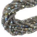 Labradoryt nieregularny talarek ok.6x4mm