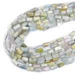 Morganit walec nieregularny ok. 6x13,5mm