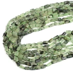Prehnit walec nieregularny ok. 6x12,5mm