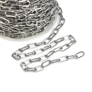 Łańcuszek owal ok. 14x6,5mm [stal szlachetna 0,5m]