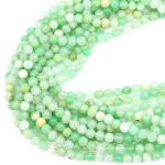 Chryzopraz kula gładka ok. 3,5mm
