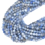 Awenturyn niebieski kula diamentowy szlif ok. 4,5mm