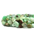 Chryzopraz gładka nieregularna bryła ok. 10-13,9 x 4,8-11mm