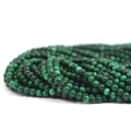 Malachit naturalny kula gładka 2,5mm