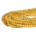 Bursztyn żółty kula gładka ok. 5,5mm