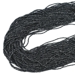 Spinel grafitowy kula fasetowana ok. 1,8mm