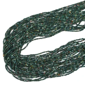 Heliotrop ciemny kula fasetowana ok. 2,5mm