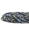Lapis lazuli kostka fasetowana ok. 4,5x4,5mm
