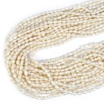 Perła hodowana nieregularna oliwka ok. 3,5-4,5x6-6,5mm