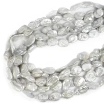 Perła hodowana nieregularny owal ok. 20-21x11,5-13 mm