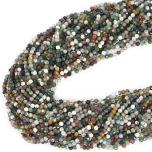 Jaspis oceaniczny kula fasetowana ok. 2,5mm