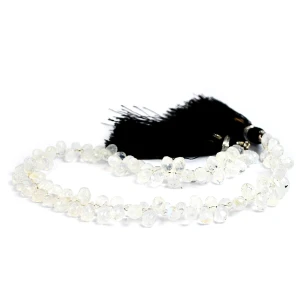Kamień księżycowy Brioletka (kropla fasetowana) ok.6x4mm