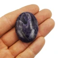 Ametyst owal gładki 3 ok. 4x3x1cm