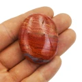 Jaspis czerwony owal gładki ok. 4,5x3,5x1,5cm