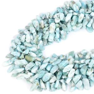 Larimar sopel płaski ok. 12-20x3-6mm