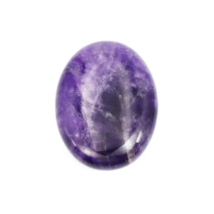 Ametyst owal gładki 7 ok. 4x3x1cm 