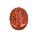 Jaspis czerwony owal gładki 9 ok. 4,5x3,5x1,5cm