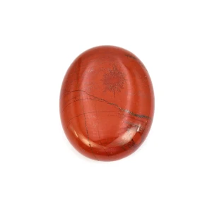 Jaspis czerwony owal gładki 11 ok. 4,5x3,5x1,5cm