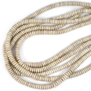 Kamień rzeczny gładki dysk ok. 6,5x2,5mm