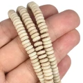 Kamień rzeczny gładki dysk ok. 6,5x2,5mm