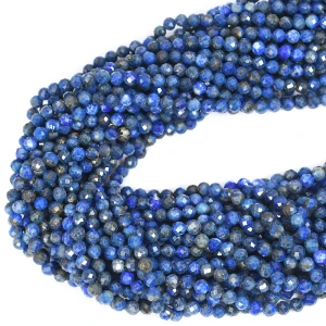 Lapis Lazuli kula fasetowana ok. 4mm