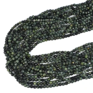 Jaspis kambaba kula fasetowana ok. 4mm