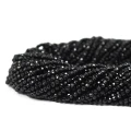 Turmalin czarny kula fasetowana ok. 2,5 mm