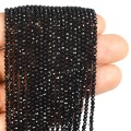 Turmalin czarny kula fasetowana ok. 2,5 mm