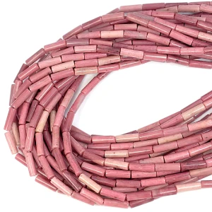 Rodonit intensywny różowy patyczek ok. 4x13mm