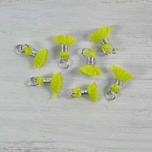 Chwost neonowy żółty ok. 1,2-1,7cm