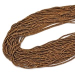 Hematyt miedziany kula fasetowana ok. 2,2mm